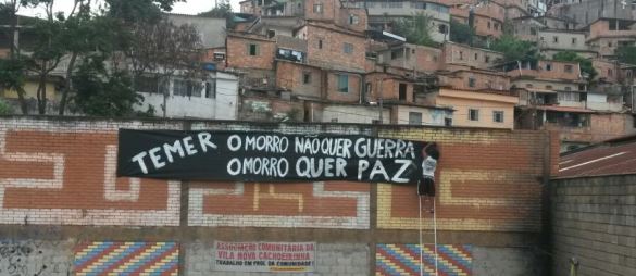 Angélica: Angélica: "A violência que se alastra no país é sim um problema a ser enfrentado, mas não com o exército, e convocado com estardalhaço, que não vai resolver a questão".