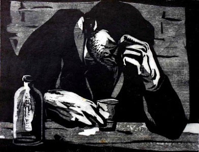 Bêbado triste - fonte: BlogArteurbe
