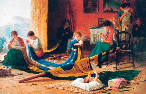 Quadro “A Pátria” (1919), de Pedro Bruno