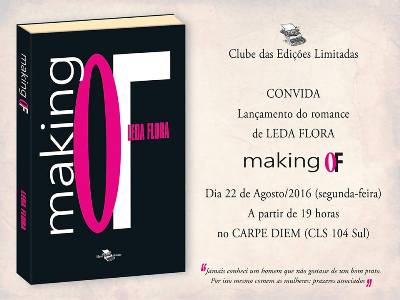 Novo livro de Leda Flora