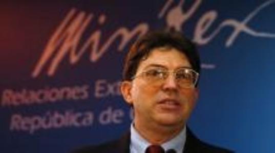 Bruno Rodriguez Parrilla, chanceler de Cuba